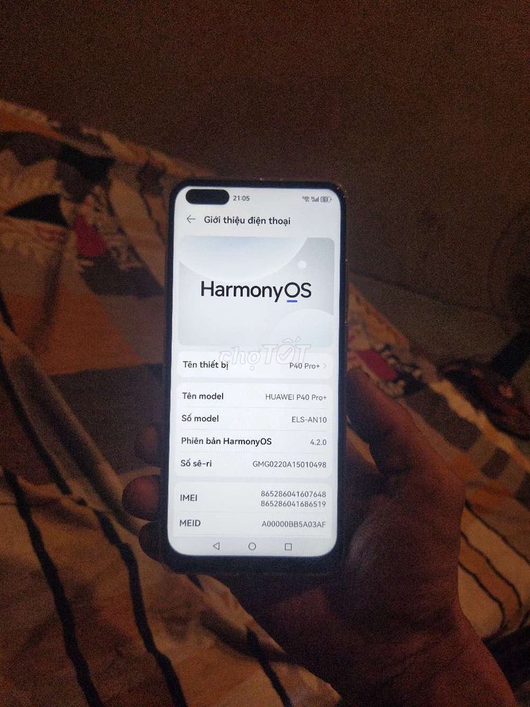 Huawei P40 Pro+ Đã thay màn, pin mới. Mua bán Điện thoại tại Huyện Hóc Môn Tp Hồ Chí Minh được đăng bởi Trần Đức Tuấn hình 1