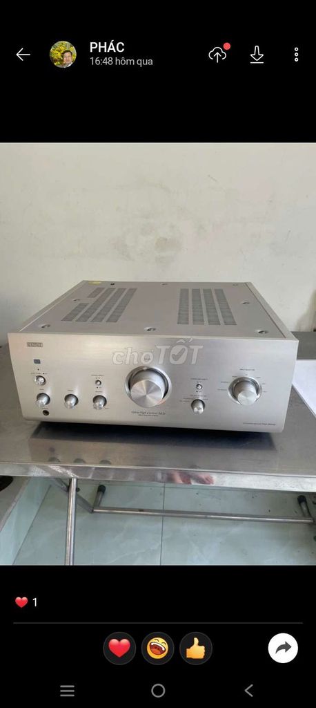 Amply DENON PMA-2000SE Bạc. Mua bán Tivi, Âm thanh tại Quận Gò Vấp Tp Hồ Chí Minh được đăng bởi NGUYỄN KHOÁI hình 1