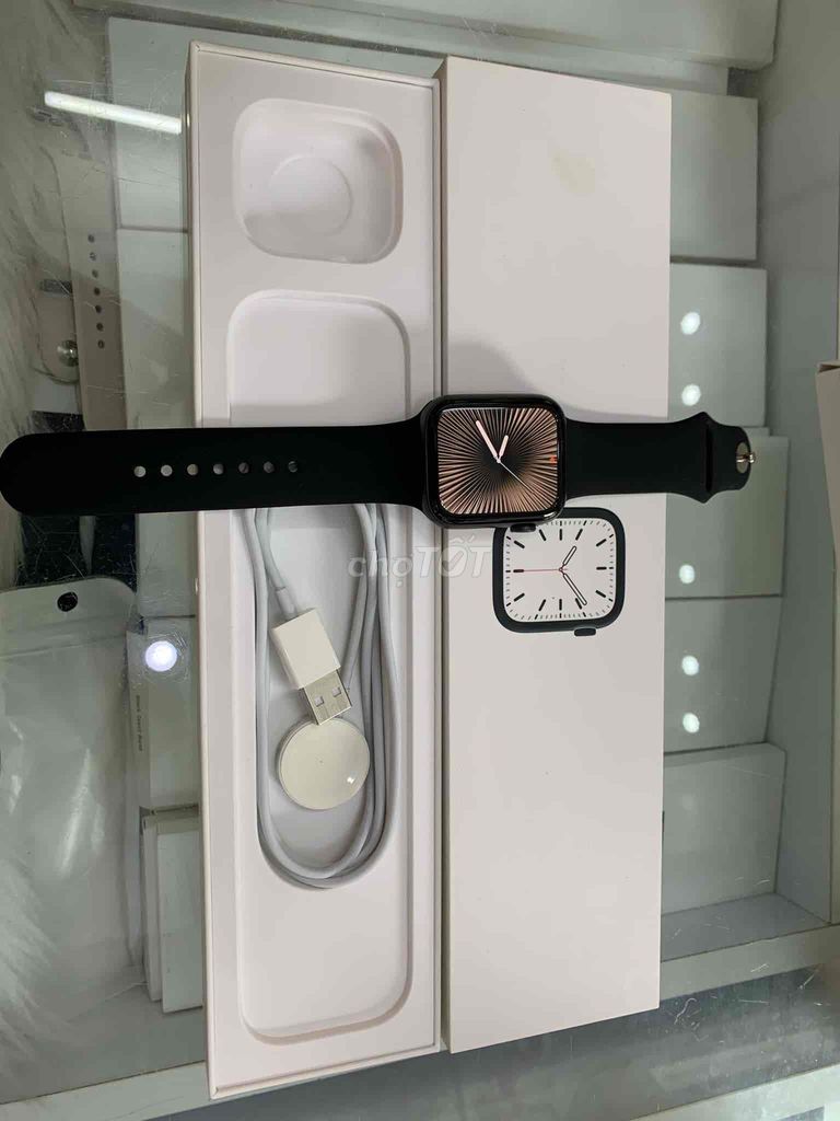 apple watch sr6:44 Đen Lte Esim 99 pin 100% mã vna