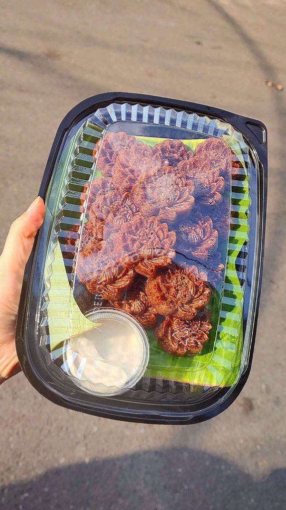 Bánh bò thốt nốt Hoa sen. Mua bán Đồ ăn, thực phẩm và các loại khác tại Quận 12 Tp Hồ Chí Minh được đăng bởi Thùy Thanh Nguyễn  hình 1