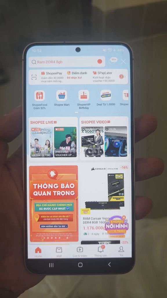 Samsung Galaxy S23 Plus 256GB. Mua bán Điện thoại tại Thành phố Biên Hòa Đồng Nai được đăng bởi Trần Minh hình 1