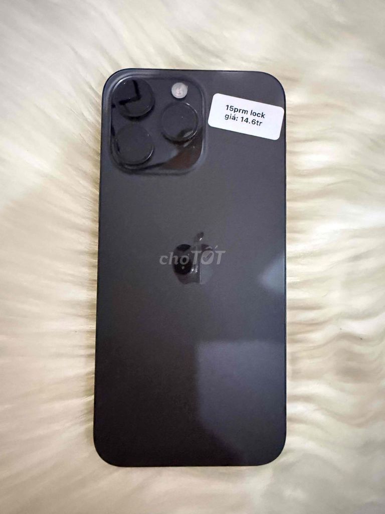 Apple iPhone 15 Pro Max 256GB Đen. Mua bán Điện thoại tại Huyện Nhơn Trạch Đồng Nai được đăng bởi Lê cường mobile hình 1