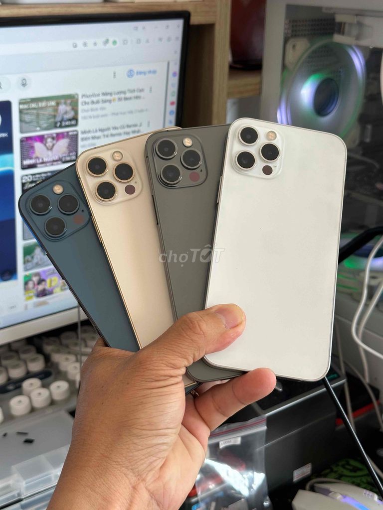 Apple iPhone 12 Pro 512GB Trắng Cũ. Mua bán Điện thoại tại Quận Cái Răng Cần Thơ được đăng bởi Nguyễn Đức Anh hình 1
