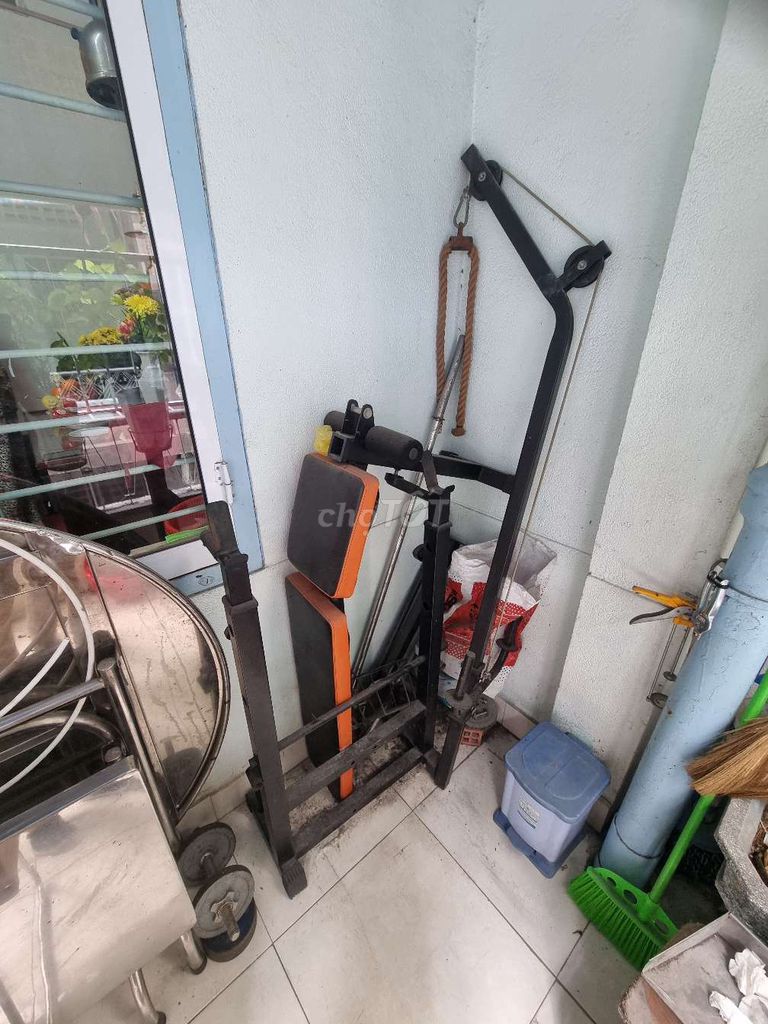 Ghế tập tạ Kim loại Da Đen Cam. Mua bán Đồ thể thao, Dã ngoại tại Quận 6 Tp Hồ Chí Minh được đăng bởi khuong trang quoc hình 1