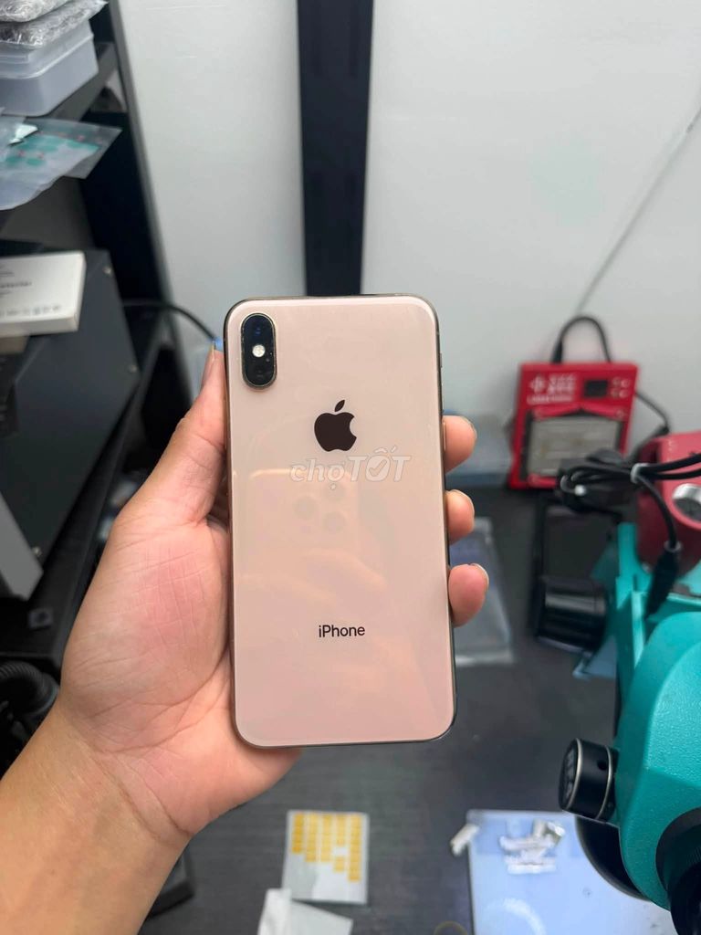 Apple iPhone Xs 256GB Vàng hồng Đã thay màn, lưng, pin. Mua bán Điện thoại tại Quận 10 Tp Hồ Chí Minh được đăng bởi Hội Đồ Điện Tử hình 1