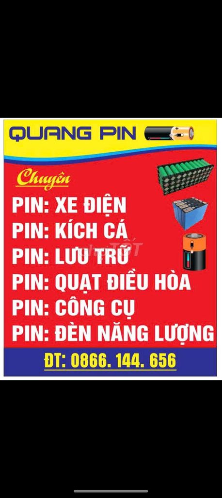 pin các loại . Mua bán Nội thất, đồ gia dụng khác tại Huyện Lục Ngạn Bắc Giang được đăng bởi Vanban Quang hình 1