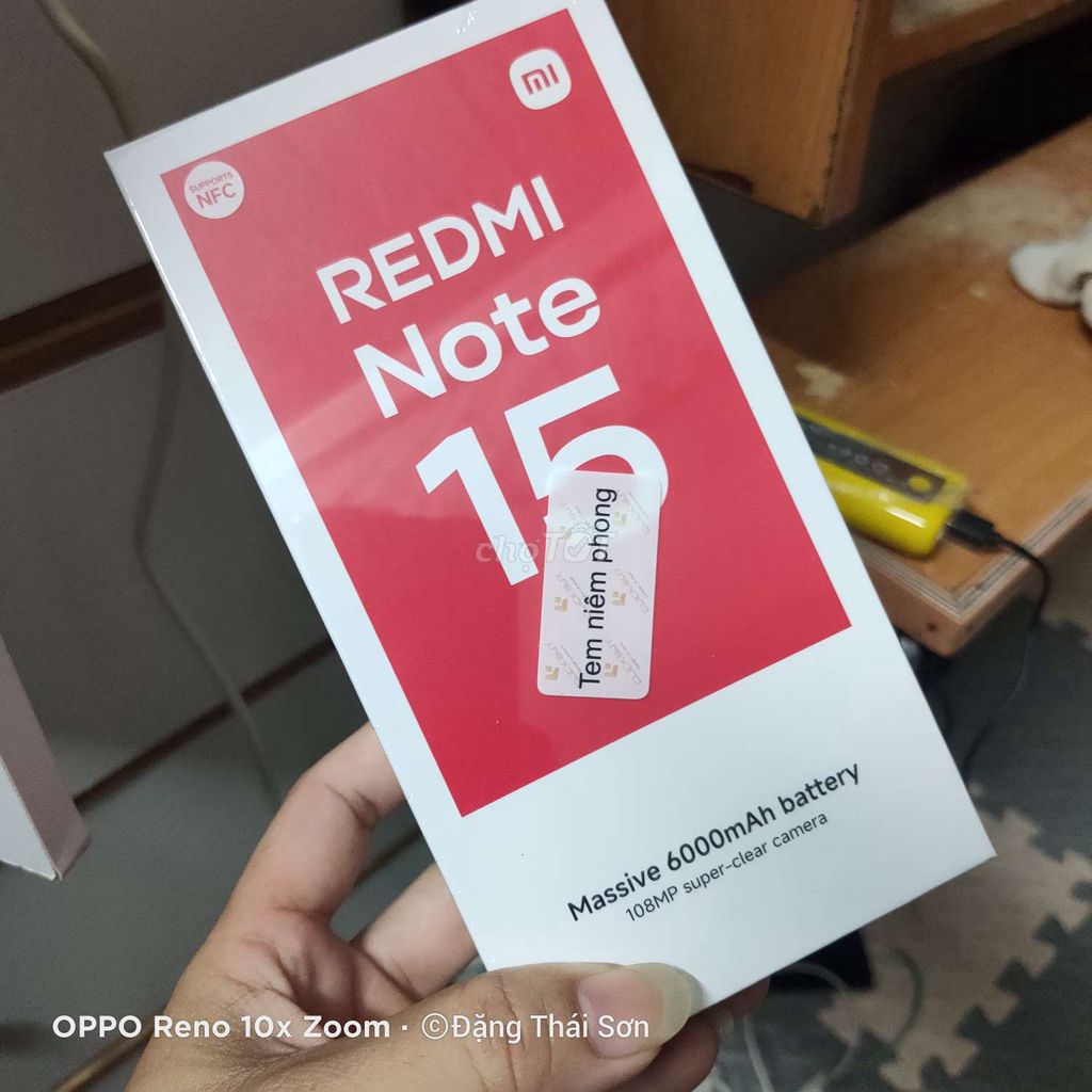 Xiaomi Redmi Note 15 128GB Đen. Mua bán Điện thoại tại Thành phố Biên Hòa Đồng Nai được đăng bởi Cửa hàng Xiaomi Biên Hoà  hình 1