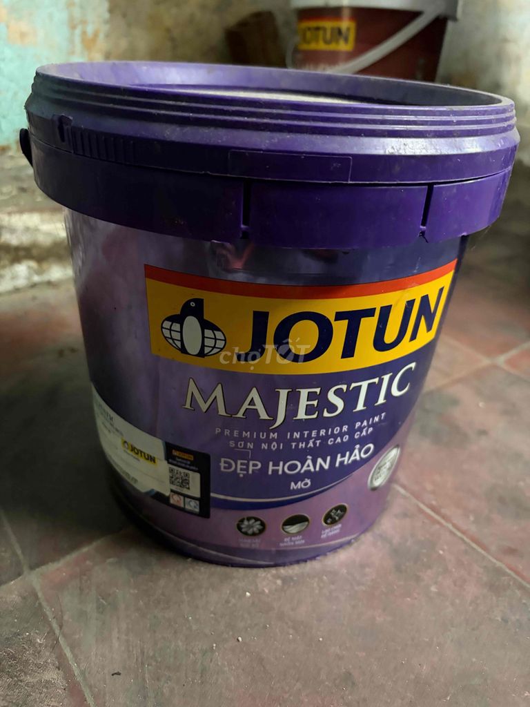 Sơn Jotun Majestic 5 Lít Tím. Mua bán Đồ chuyên dụng, Giống nuôi trồng tại Quận 6 Tp Hồ Chí Minh được đăng bởi HDK SHOP hình 1