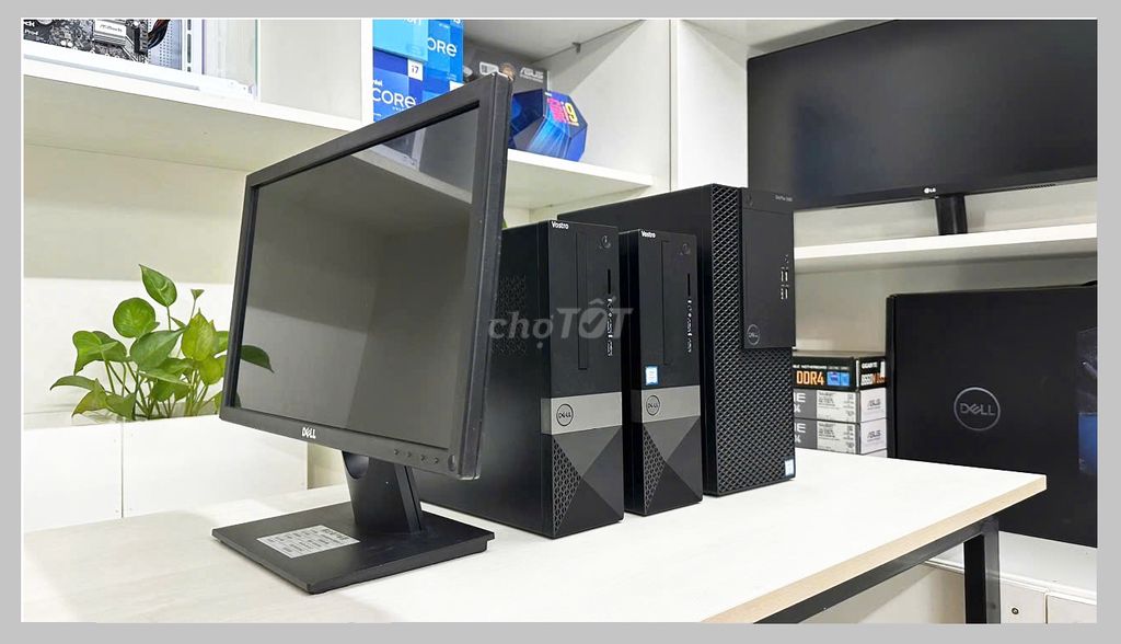 Còn mấy thùng Barabone đồng bộ của dell 3060