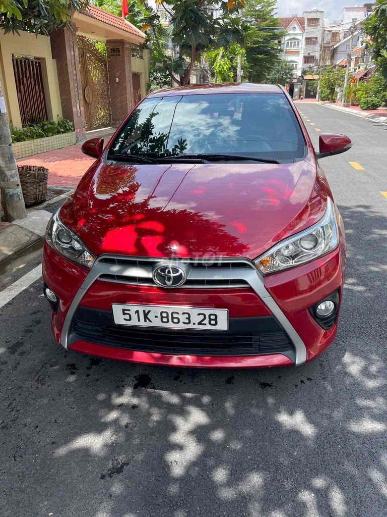 Toyota Yaris 2016 1.3G xe gia đinh chinh chủ. Mua bán Ô tô tại Quận 8 Tp Hồ Chí Minh được đăng bởi Đức Phan hình 1