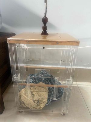 Lồng chim nhựa acrylic trong suốt để bàn. Mua bán Phụ kiện, Thức ăn, Dịch vụ tại Thành phố Thủ Đức Tp Hồ Chí Minh được đăng bởi PT Store