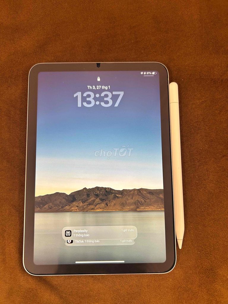 Combo Ipad mini 7 & Apple Pencil new. Mua bán Máy tính bảng tại Quận 1 Tp Hồ Chí Minh được đăng bởi Lầu Gia Hân hình 1