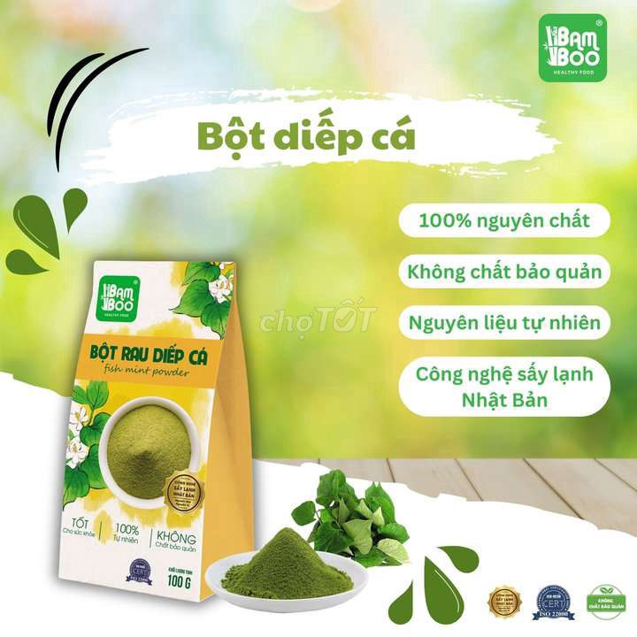 Bột Diếp Cá Nguyên Chất