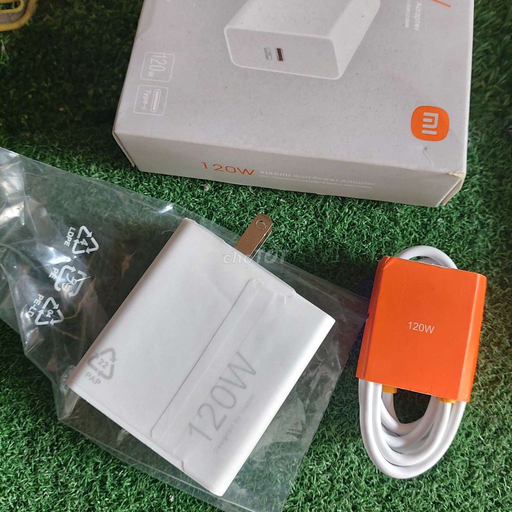 Bộ sạc nhanh 120w Xiaomi Type C kèm cáp