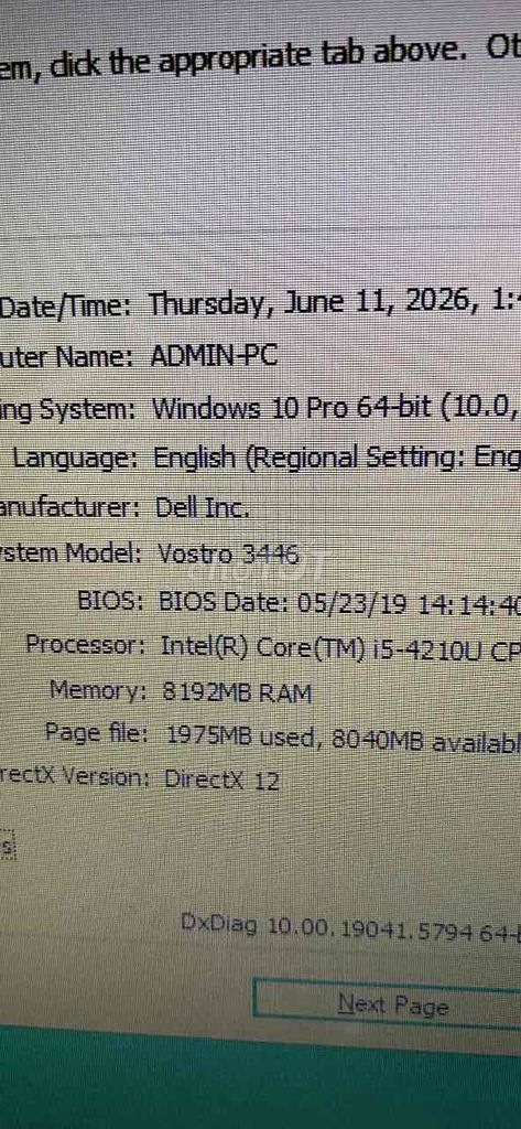 Dell Vostr***0U. Mua bán Laptop tại Quận 12 Tp Hồ Chí Minh được đăng bởi Phu hình 1