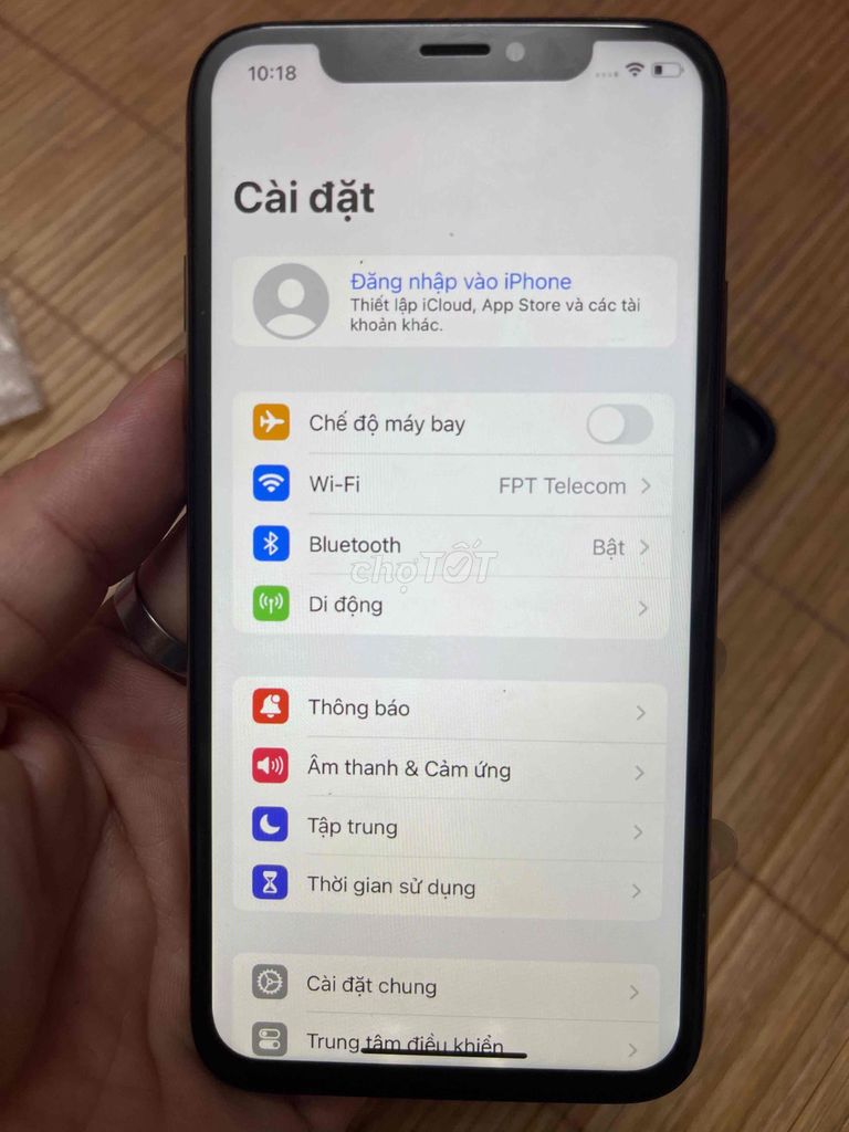 Apple iPhone XS quốc tế bán hoặc giao lưu. Mua bán Điện thoại tại Quận Thanh Xuân Hà Nội được đăng bởi Anh Đức hình 1