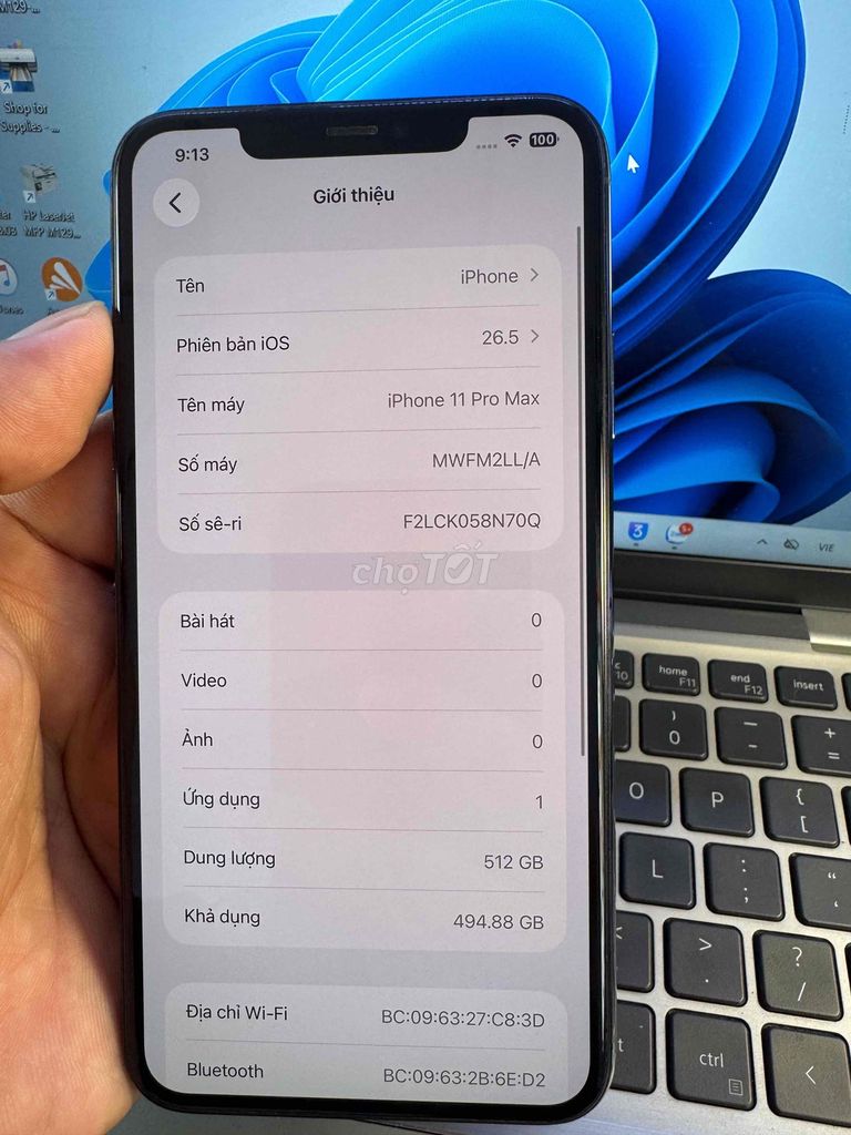 iPhone 11 Pro Max 512GB Xanh. Mua bán Điện thoại tại Quận 6 Tp Hồ Chí Minh được đăng bởi QUỐC THIÊN BÁN GÓP 0 ĐỒNG  hình 1