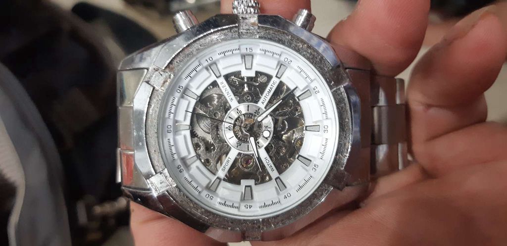 Đồng hồ Winner Nam Automatic Bạc Thép. Mua bán Đồng hồ tại Quận 7 Tp Hồ Chí Minh được đăng bởi Đồng hồ đã qua sd hình 1