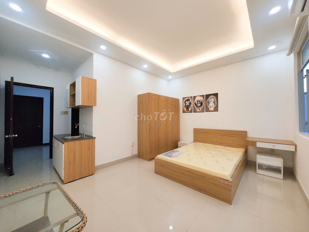 Phòng trọ full nội thất  30m2 đường Phạm Hùng