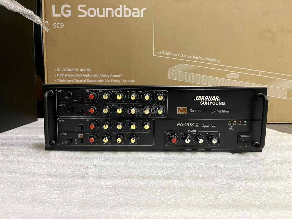 Amply Jarguar Suhyoung PA-203 III đời 1999. Mua bán Tivi, Âm thanh tại Quận 8 Tp Hồ Chí Minh được đăng bởi Tân hình 1