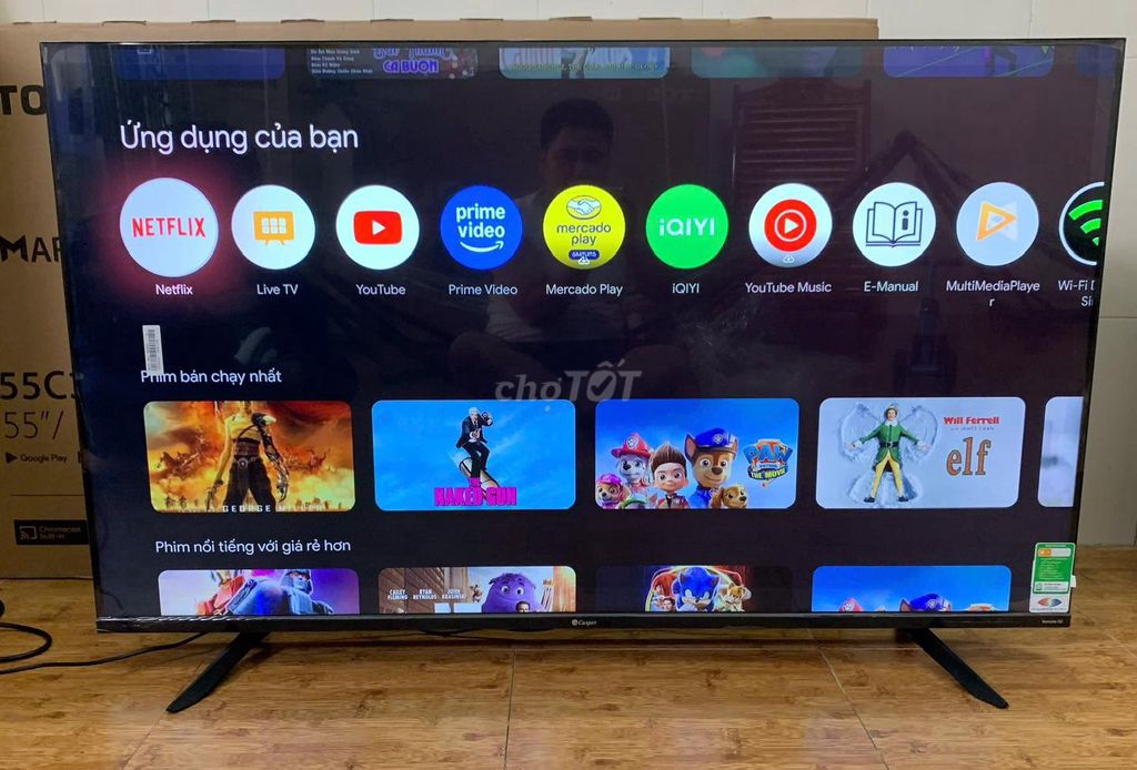 Tivi Casper 55 inch 4K Smart TV-mới- góp tại nhà . Mua bán Tivi, Âm thanh tại Huyện Bình Chánh Tp Hồ Chí Minh được đăng bởi Vy Điện Máy Trả Góp Tại Nhà hình 1