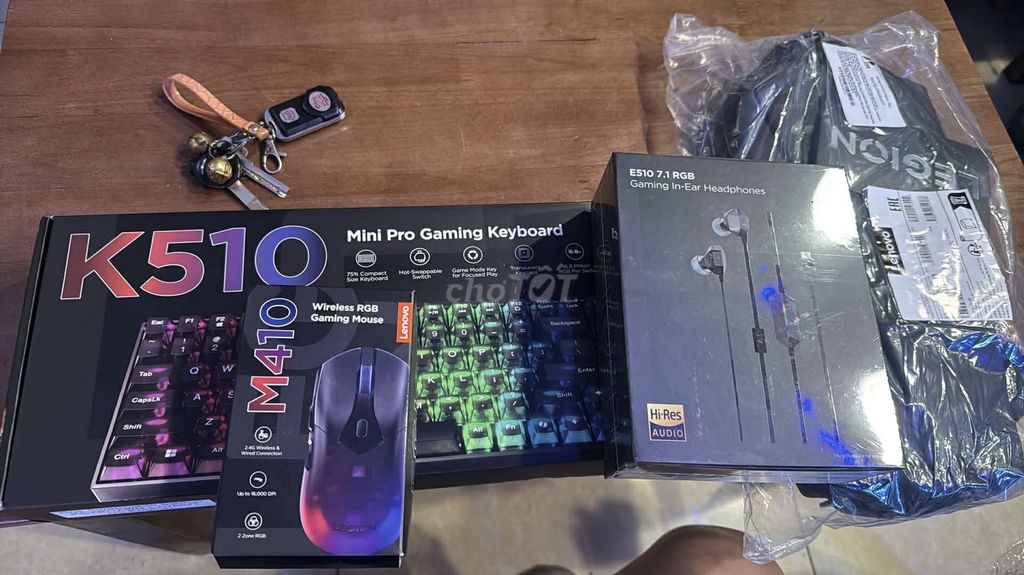 Combo phụ kiện gaming Lenovo K510 M410 E510. Mua bán Phụ kiện (Màn hình, Chuột...) tại Quận Ngô Quyền Hải Phòng được đăng bởi Vũ Việt Dũng hình 1