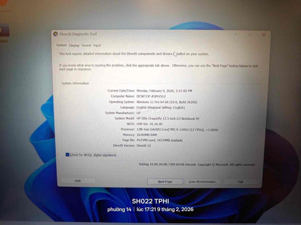 HP ELITEBOOK Dragonfly g3 i5 16GB/512GB. Mua bán Laptop tại Thành phố Thủ Đức Tp Hồ Chí Minh được đăng bởi Ngọc My hình 1