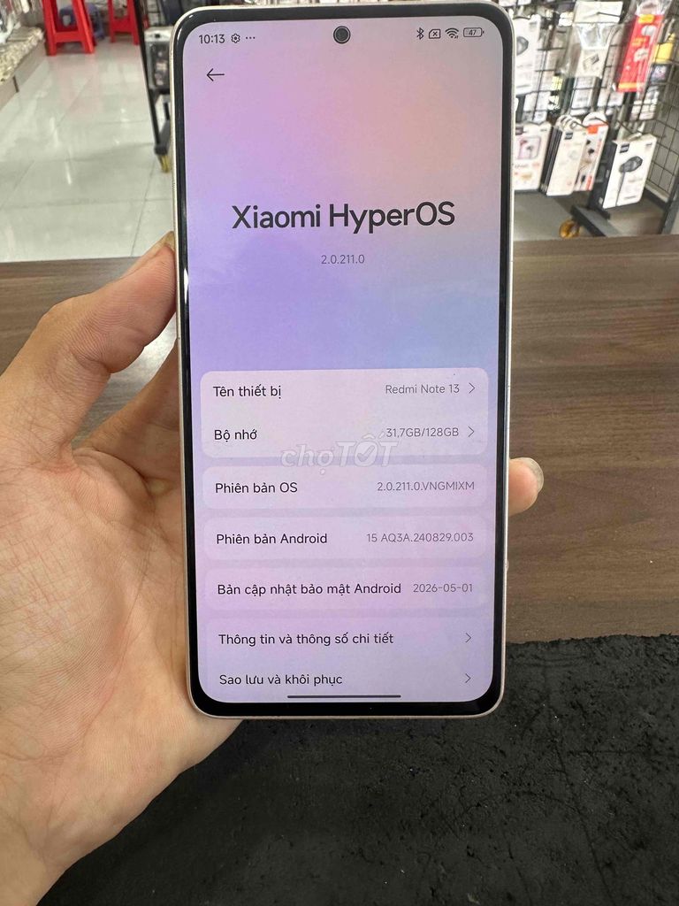 Xiaomi Redmi Note 13 4G 6GB/128GB. Mua bán Điện thoại tại Quận Ninh Kiều Cần Thơ được đăng bởi thiên bảo hình 1