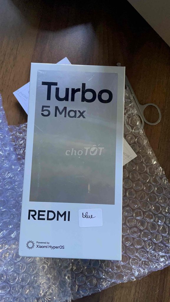 Xiaomi Redmi Turbo 5 Max Blue Đã sử dụng. Mua bán Điện thoại tại Huyện Nhà Bè Tp Hồ Chí Minh được đăng bởi Quách Thang hình 1
