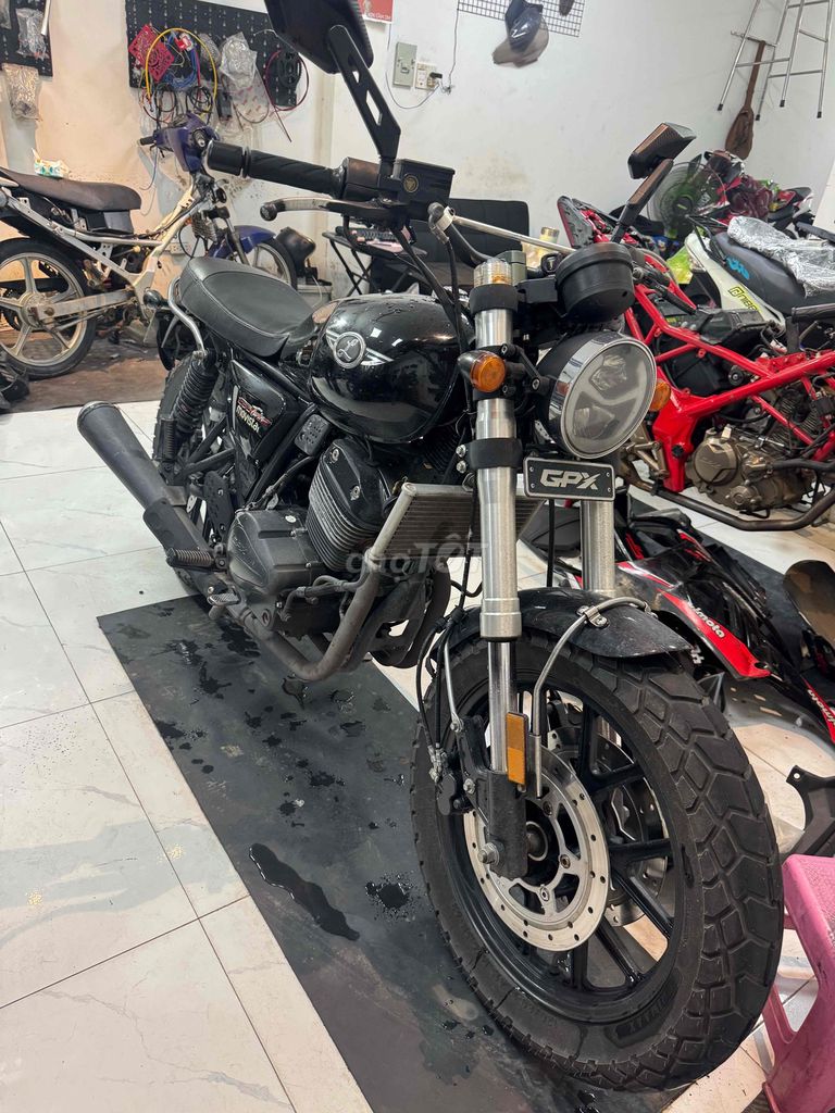 Мотоцикл GPX Twin 250 v1, черный, 39 000 км