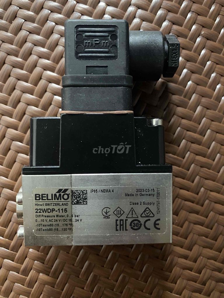 Cảm biến chênh áp Belimo 22WDP-115 Đức. Mua bán Đồ chuyên dụng, Giống nuôi trồng tại Quận Bắc Từ Liêm Hà Nội được đăng bởi Huy nguyễn hình 1