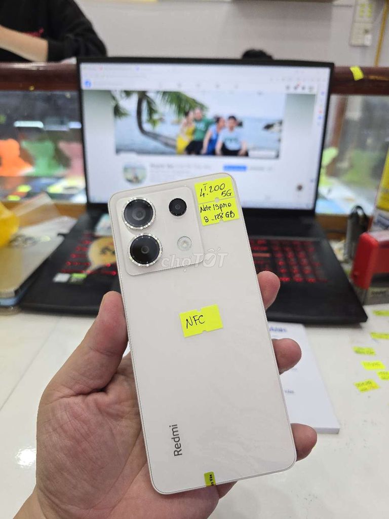 Xiaomi Redmi Note 13 Pro 128GB 5G - Đã Sử Dụng. Mua bán Điện thoại tại Thành phố Long Xuyên An Giang được đăng bởi Facebook Cầm Đồ Thúy Vân hình 1