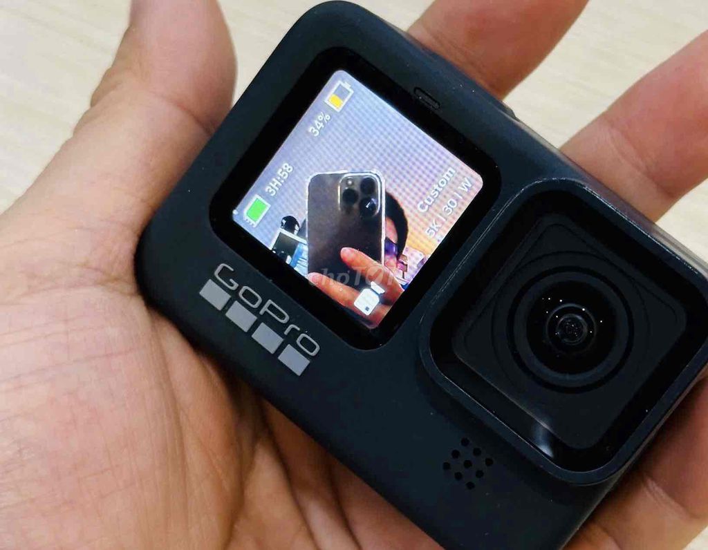 Máy quay GoPro Hero 9 Black Đen Quay 5.3K. Mua bán Máy ảnh, Máy quay tại Quận Đống Đa Hà Nội được đăng bởi  Cường Apple hình 1