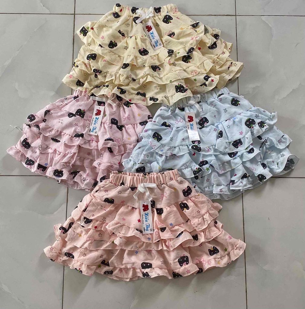 Chân váy 3 tầng cho bé gái. Mua bán Quần áo tại Quận Hải An Hải Phòng được đăng bởi Nguyễn Thị Lệ  hình 1