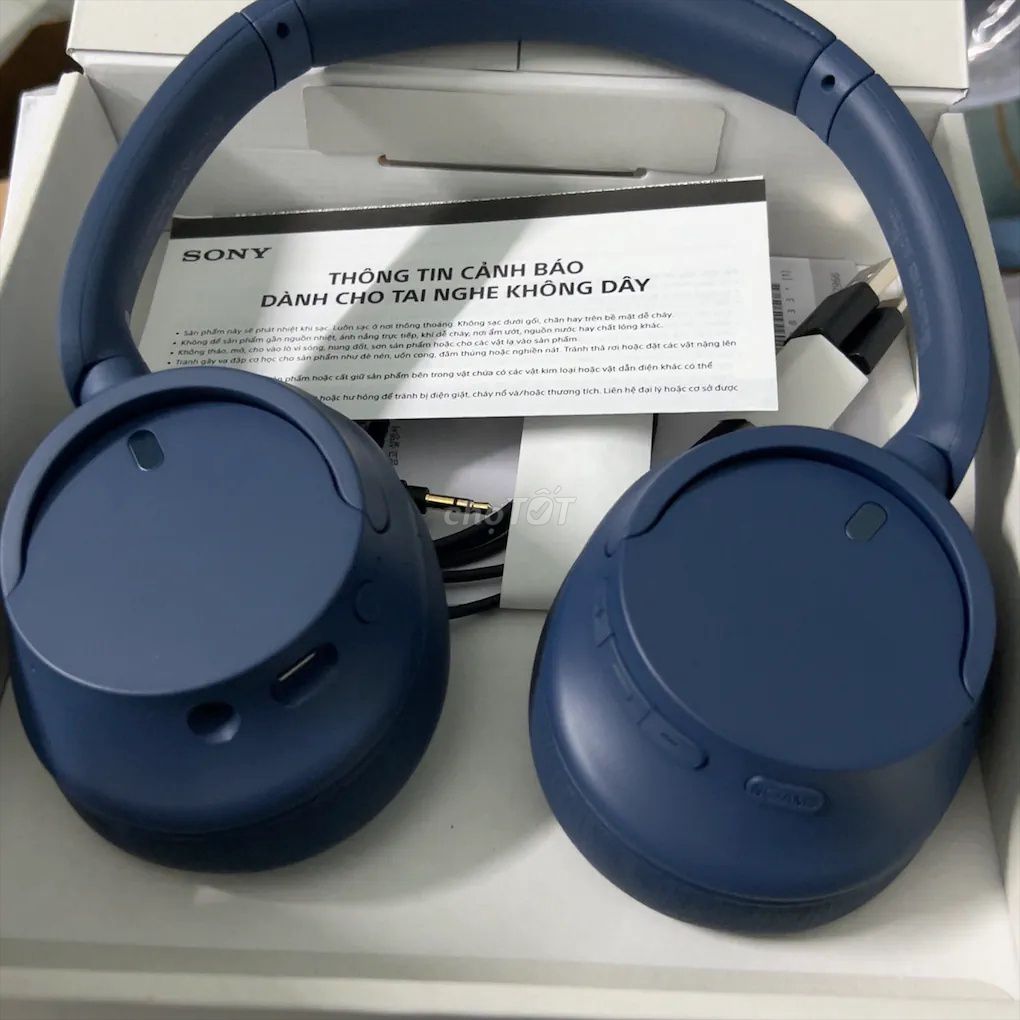 Tai nghe Sony WH-CH720N Xanh dương. Mua bán Tivi, Âm thanh tại Thành phố Thủ Đức Tp Hồ Chí Minh được đăng bởi Ha Nguyen hình 1