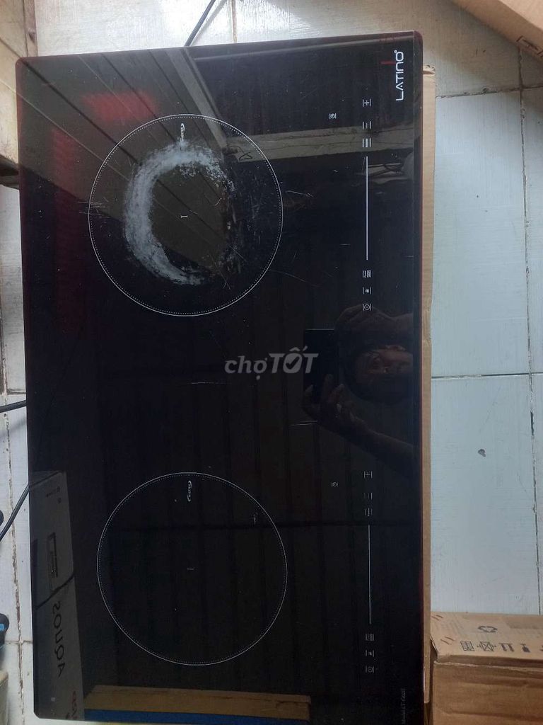Bếp từ đôi Latino Châu Âu Đen. Mua bán Bếp, lò, đồ điện nhà bếp tại Quận Bình Tân Tp Hồ Chí Minh được đăng bởi N Sơn  hình 1
