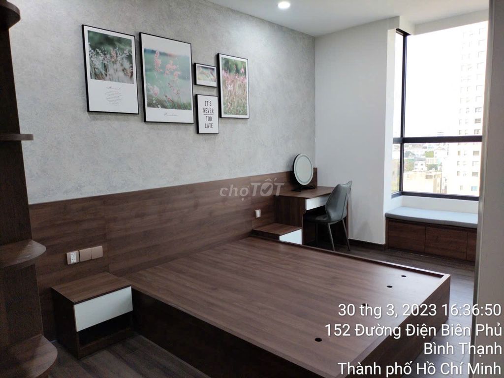 TRỐNG THUÊ CĂN 3PN 2WC 90M2 VÀO LIỀN ĐƯỢC - C/C PARK VIEW BÌNH THẠNH