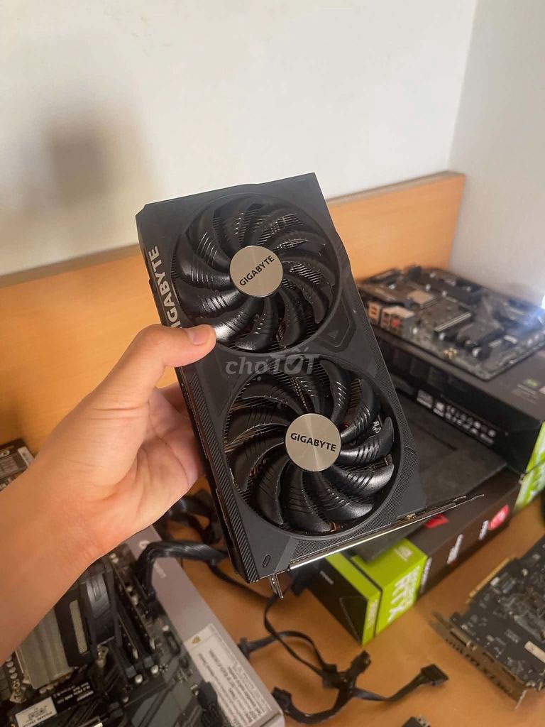 Card màn hình Gigabyte RTX 4060Ti 8GB Likenew. Mua bán Linh kiện (RAM, Card...) tại Quận Thanh Khê Đà Nẵng được đăng bởi Pass đồ cũ giá rẻ hình 1
