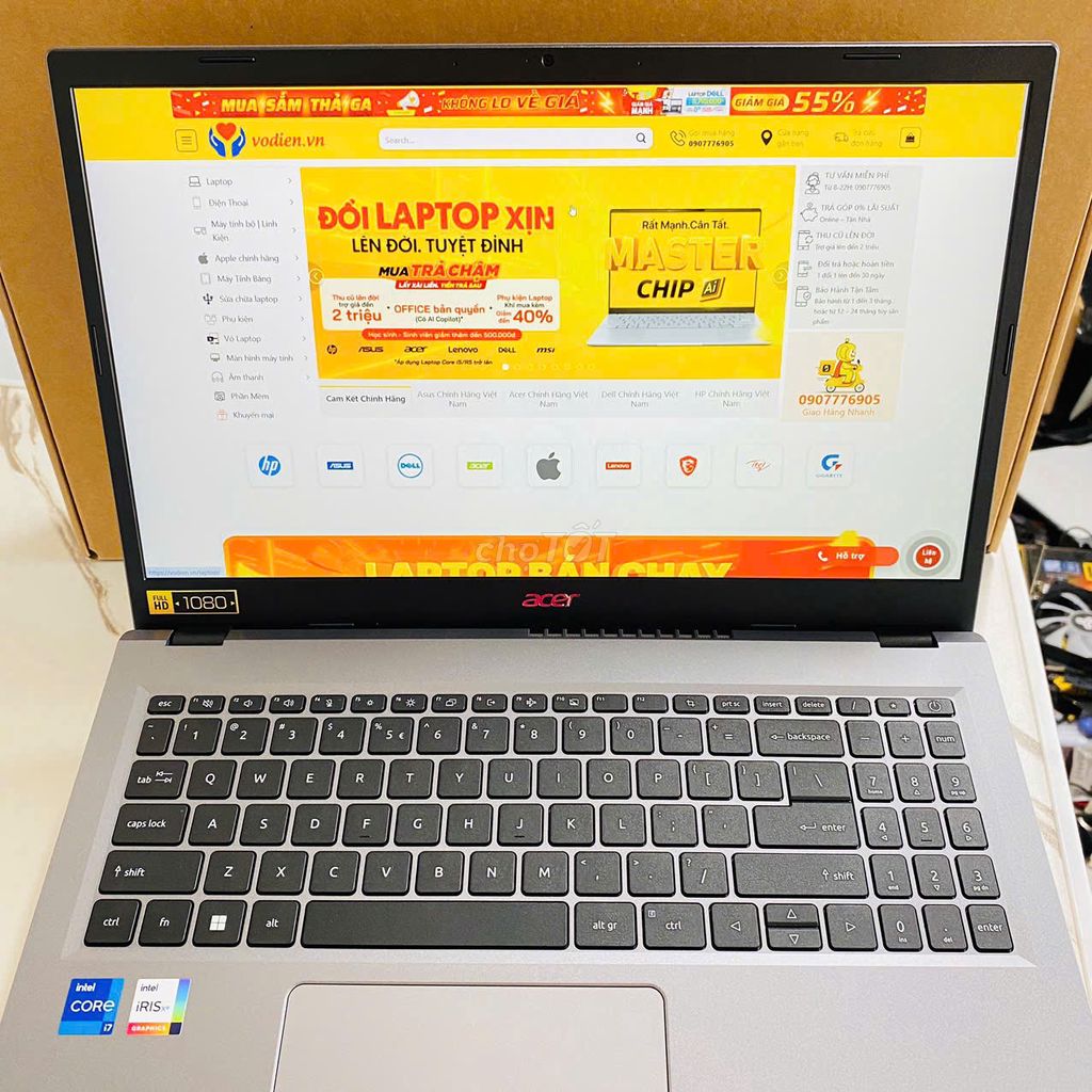 Acer Aspire 5 A515-58P i7-1355U 16GB/512GB Win11. Mua bán Laptop tại Quận Ninh Kiều Cần Thơ được đăng bởi Võ Diện hình 1