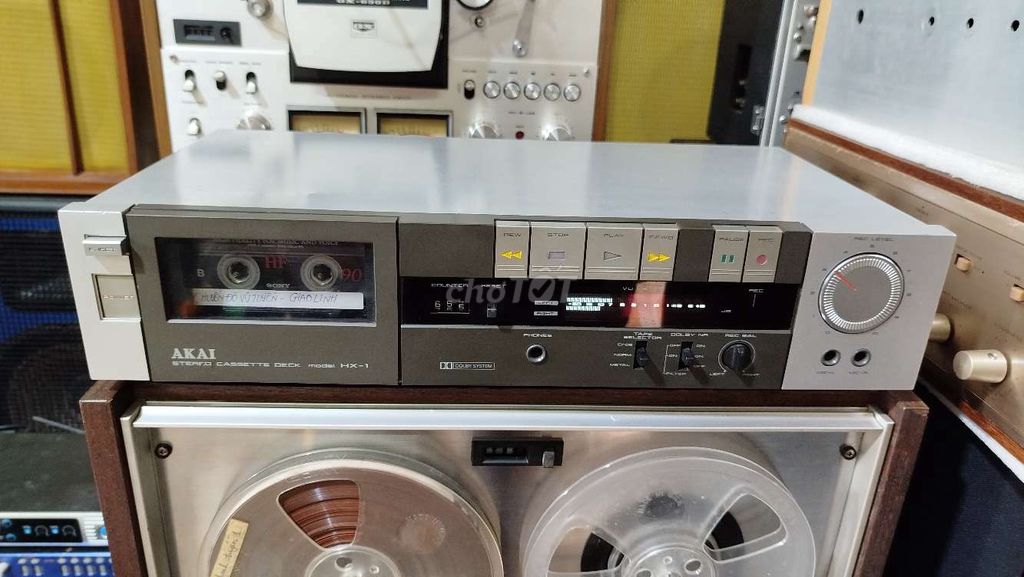 Đầu Cassette Deac Akai HX-1 đẹp hiếm.. Mua bán Tivi, Âm thanh tại Quận Lê Chân Hải Phòng được đăng bởi Hungtran  hình 1
