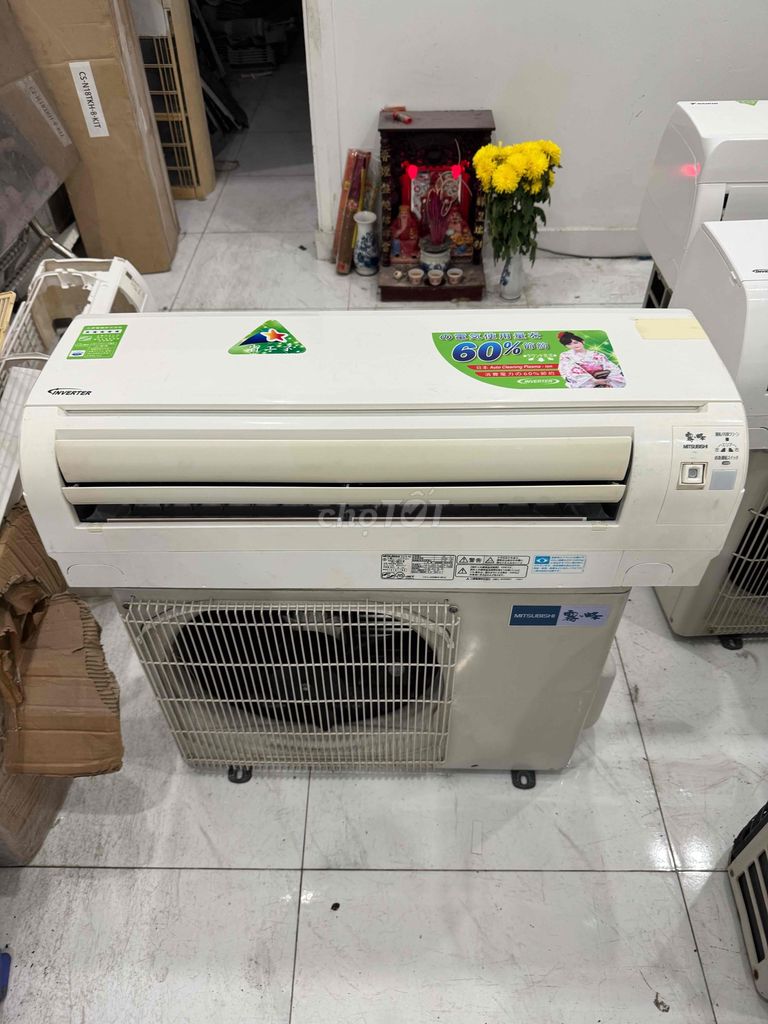 Mitsubishi inverter 1.0hp mới90% 25zxxx