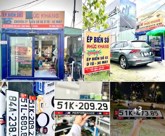 Ép biển số mica bằng máy liền khối cao cấp. Dịch vụ tại Quận 7 Tp Hồ Chí Minh được đăng bởi hồ tấn anh hình 2