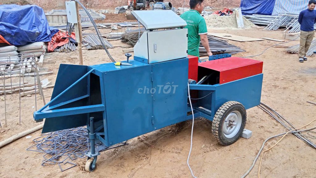 Máy bẻ đai sắt tự động có bánh xe. Mua bán Đồ chuyên dụng, Giống nuôi trồng tại Huyện Hóc Môn Tp Hồ Chí Minh được đăng bởi Máy móc xây dựng hình 1