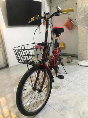 Thanh lý xe đạp gấp (hàng Nhật bãi)   +Màu xe: đỏ