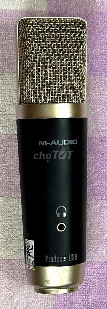 Micro thu âm M-AUDIO Producer USB Đen. Mua bán Tivi, Âm thanh tại Quận Phú Nhuận Tp Hồ Chí Minh được đăng bởi Hòa hình 1