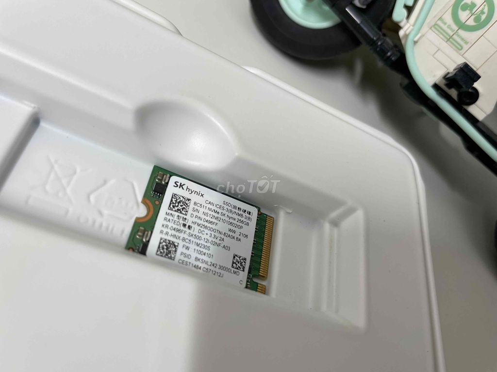 SSD SKhynix BC511 NVMe 256GB Likenew