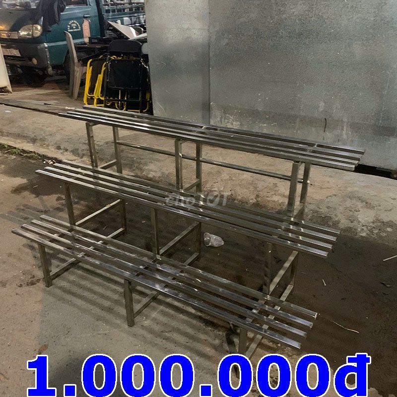 Kệ Để Đồ Inox 3 Tầng Đã Qua Sử Dụng Còn Mới 90%. Mua bán Tủ, kệ gia đình tại Quận 7 Tp Hồ Chí Minh được đăng bởi MrCường hình 1