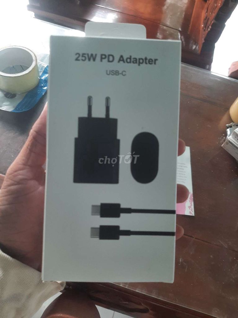 Bộ sạc nhanh Samsung 25W USB-C Trắng. Mua bán Phụ kiện (Màn hình, Chuột...) tại Thành phố Đồng Xoài Bình Phước được đăng bởi Tin hình 1