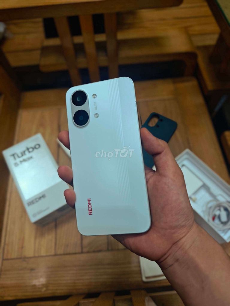 Xiaomi Redmi Turbo 5max Trắng. Mua bán Điện thoại tại Quận 5 Tp Hồ Chí Minh được đăng bởi Highnee hình 1