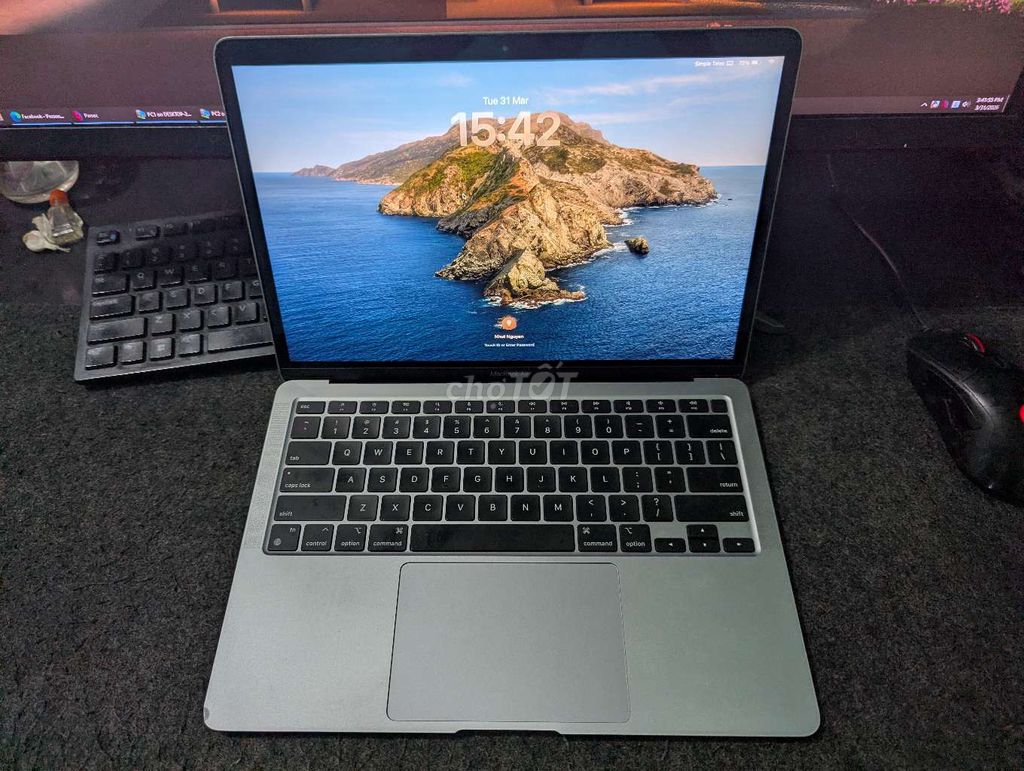 Apple Macbook Air M1 8GB/256GB Xám. Mua bán Laptop tại Huyện Tuy An Phú Yên được đăng bởi Nguyễn Hồng Nhựt hình 1